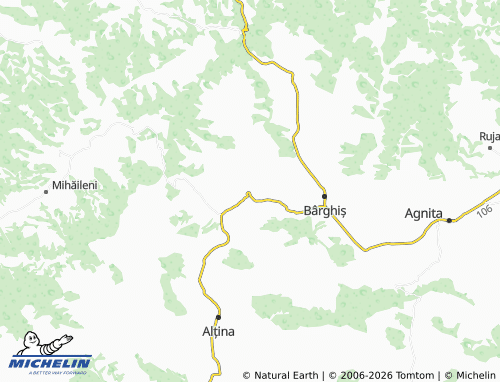 Mappa MICHELIN Ighișu Vechi - ViaMichelin