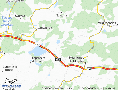 Mappa MICHELIN Nueva El Cuatro - ViaMichelin