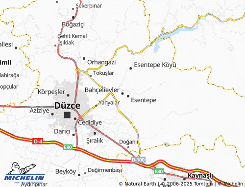 MICHELIN-Landkarte Bahçelievler - ViaMichelin