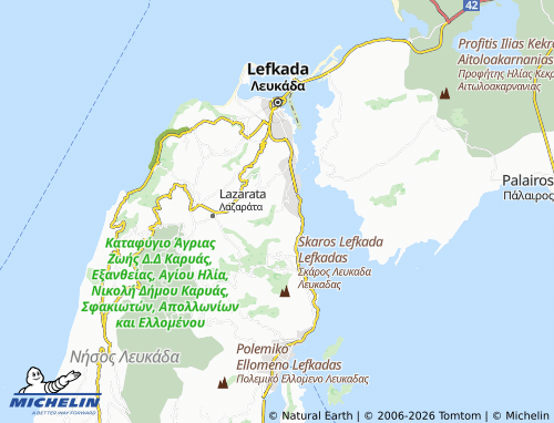 Mapa MICHELIN Katouna - ViaMichelin