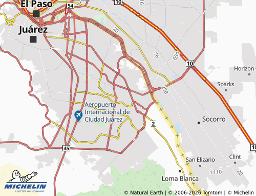 Mappa MICHELIN Jardín de las Moras - ViaMichelin