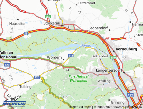 MICHELIN Altenberg map - ViaMichelin
