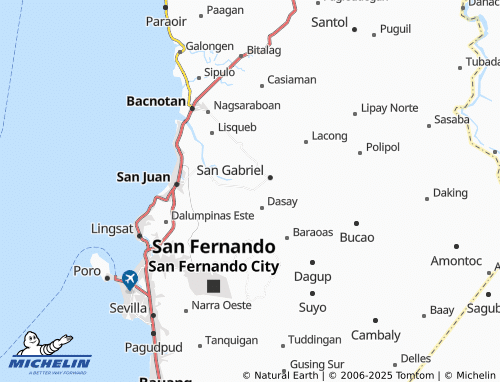 Carte MICHELIN Allangigan - ViaMichelin