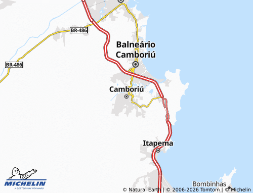 Carte MICHELIN Camboriú - ViaMichelin