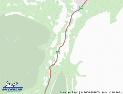 Kaart MICHELIN Driva - ViaMichelin