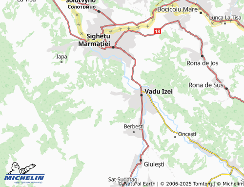 MICHELIN Șugău map - ViaMichelin