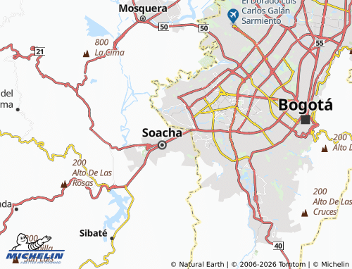 Carte MICHELIN León XIII Segundo Sector - ViaMichelin