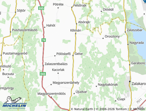 Mapa MICHELIN Gelse - ViaMichelin