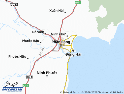 Kaart MICHELIN Tấn Tài - ViaMichelin