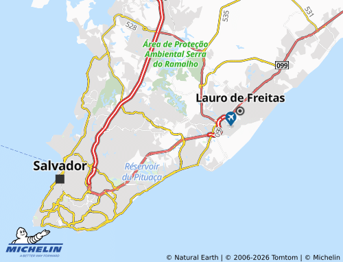 Mappa MICHELIN Nova Brasília - ViaMichelin