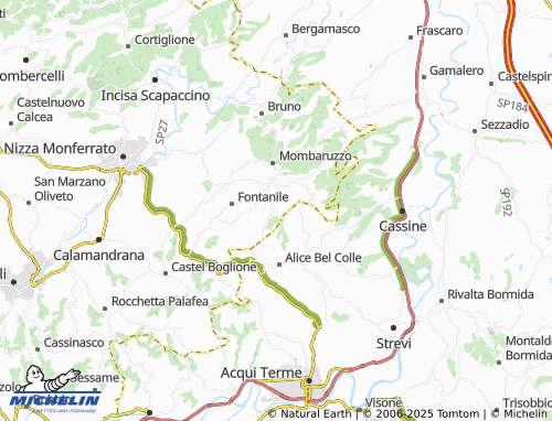 Kaart MICHELIN Quaranti - ViaMichelin