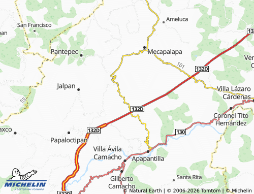Mappa MICHELIN América - ViaMichelin