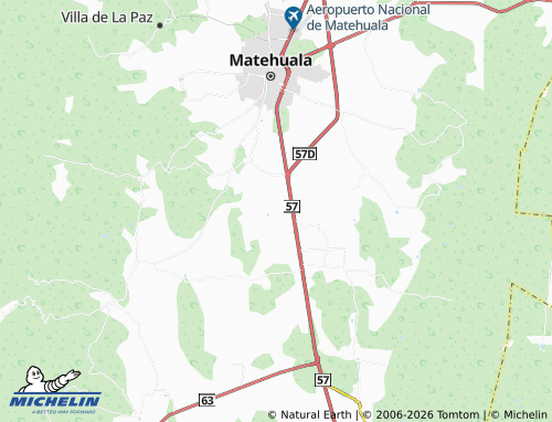 Mappa MICHELIN Piedra Blanca - ViaMichelin