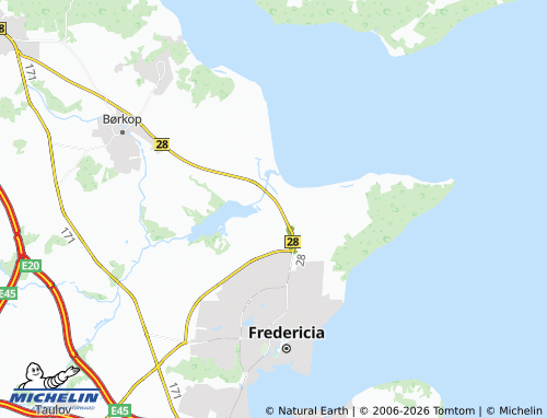 Kaart MICHELIN Egeskov - ViaMichelin