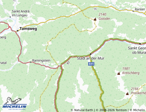 MICHELIN Einach map - ViaMichelin