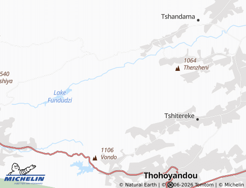 MICHELIN-Landkarte Tshidzivhe - ViaMichelin