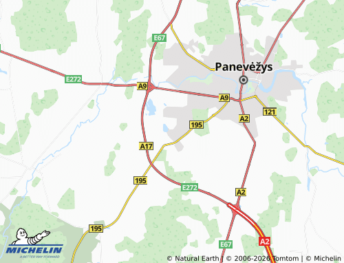 Mappa MICHELIN Molainiai - ViaMichelin