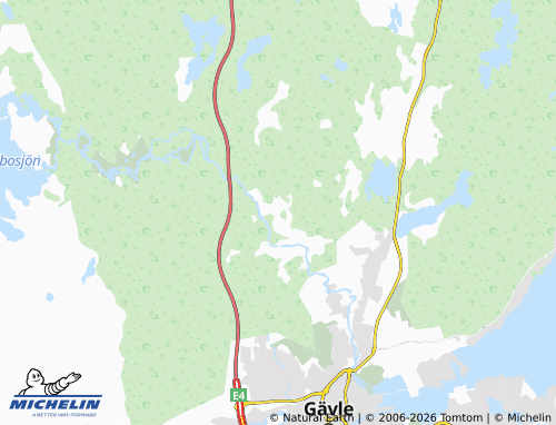 Carte MICHELIN Norra Åbyggeby - ViaMichelin