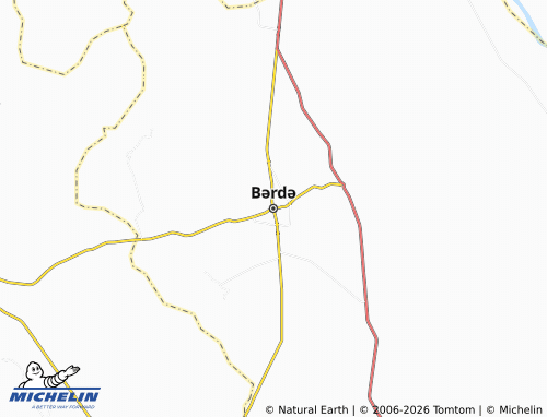 Mappa MICHELIN Bərdə - ViaMichelin