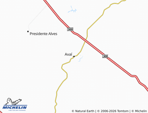 Mappa MICHELIN Avaí - ViaMichelin