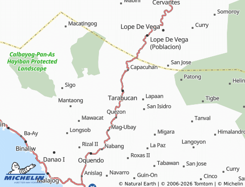 MICHELIN Oboob map - ViaMichelin