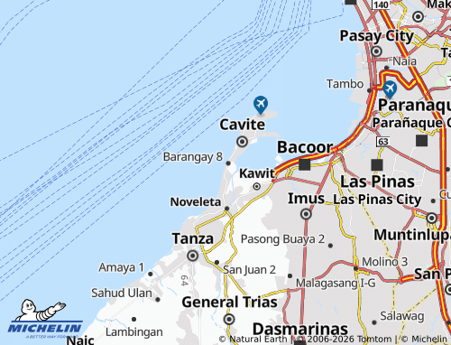 MICHELIN Barangay 3 map - ViaMichelin