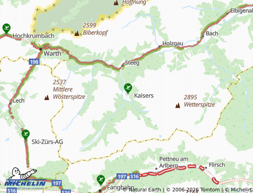 Mappa MICHELIN Kaisers - ViaMichelin