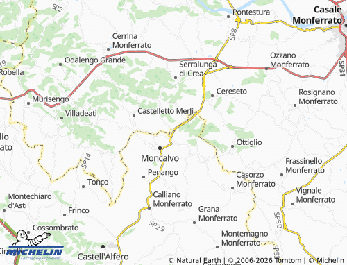 Mappa MICHELIN San Giovanni - ViaMichelin