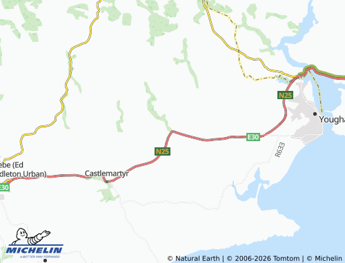 MICHELIN-Landkarte Killeagh - ViaMichelin