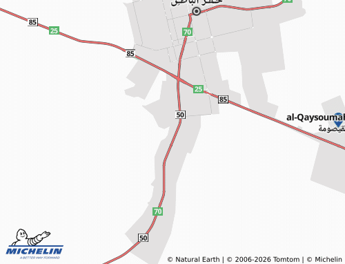 MICHELIN-Landkarte al-Manar - ViaMichelin