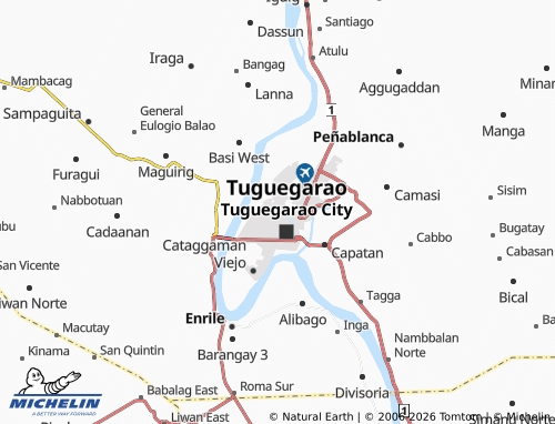 Mappa MICHELIN San Gabriel - ViaMichelin