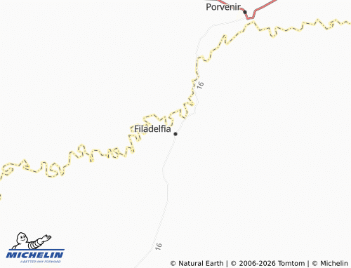 MICHELIN Filadelfia map - ViaMichelin