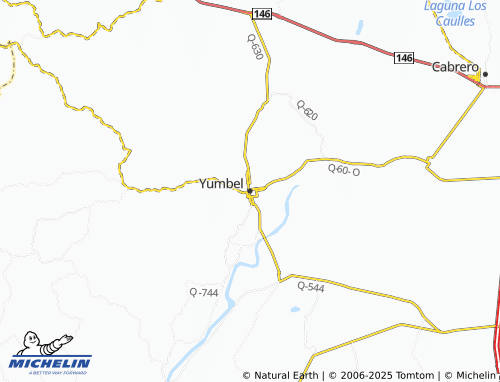 MICHELIN Yumbel map - ViaMichelin