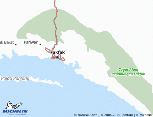 MICHELIN Kanantare map - ViaMichelin