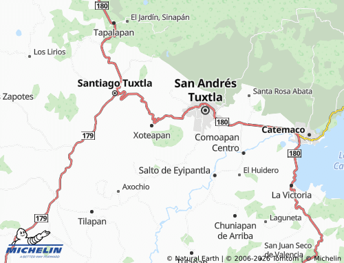 Mapa MICHELIN Texalpan de Arriba - ViaMichelin