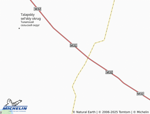 MICHELIN Satymsay map - ViaMichelin