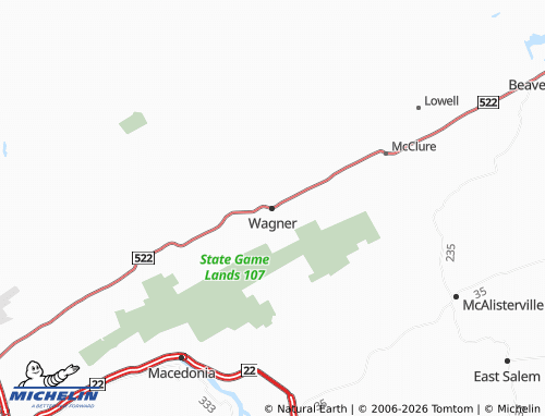 Carte MICHELIN Wagner - ViaMichelin