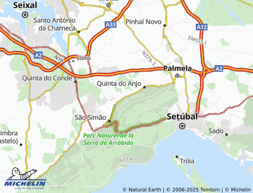 MICHELIN Cabanas map - ViaMichelin