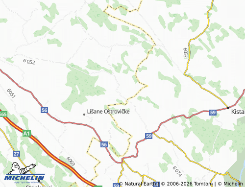 MICHELIN-Landkarte Dobropoljci - ViaMichelin