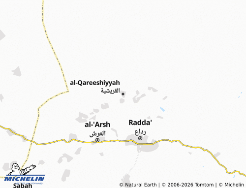 Mappa MICHELIN al-Qareeshiyyah - ViaMichelin