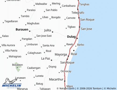 Mappa MICHELIN Del Carmen - ViaMichelin
