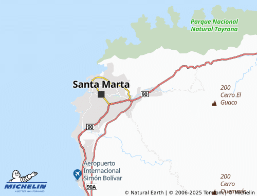 MICHELIN Mamatoco map - ViaMichelin