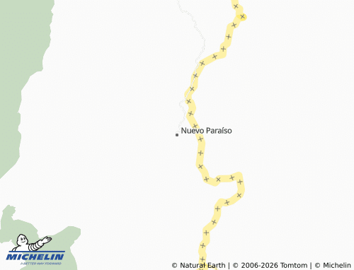 Mapa MICHELIN Nuevo Paraíso - ViaMichelin