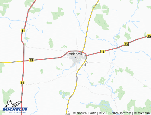 Mappa MICHELIN Videbæk - ViaMichelin