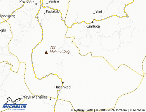 MICHELIN-Landkarte Özbaş - ViaMichelin