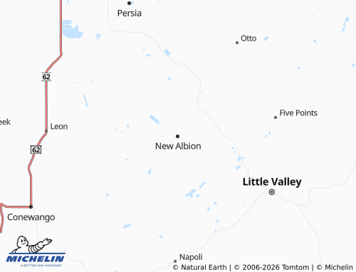 Mapa MICHELIN New Albion - ViaMichelin