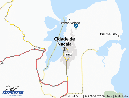 MICHELIN Nacala map - ViaMichelin