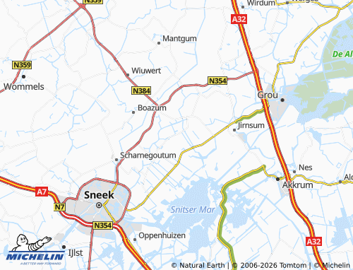 MICHELIN Tersoal map - ViaMichelin