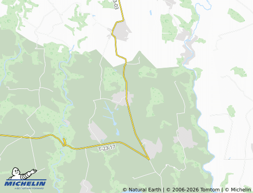 MICHELIN Podilske map - ViaMichelin