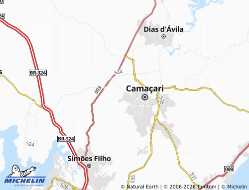 Mapa MICHELIN Santo Antônio - ViaMichelin